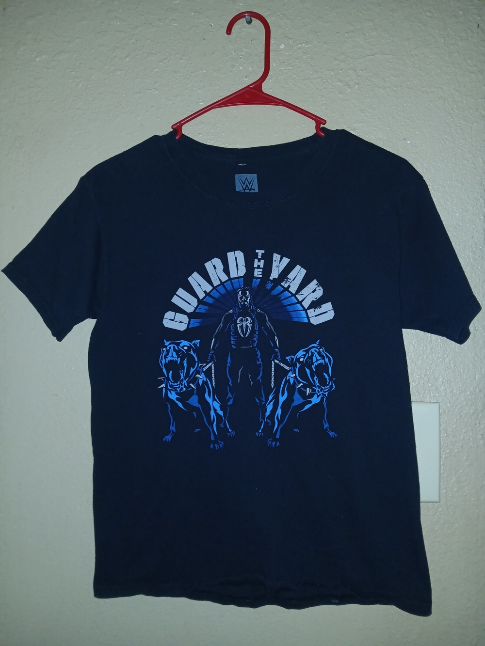 WWE Guard The Yard Graphic Tee - Black/Blue